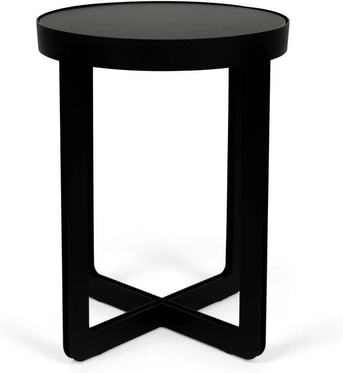 Zuiver Centre Bijzettafel Rond 42.50 cm Zwart - Foto 2