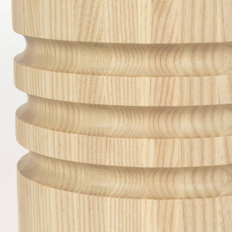 Zuiver Ronde Bijzettafel Chunk Eiken 45cm Naturel - Foto 2