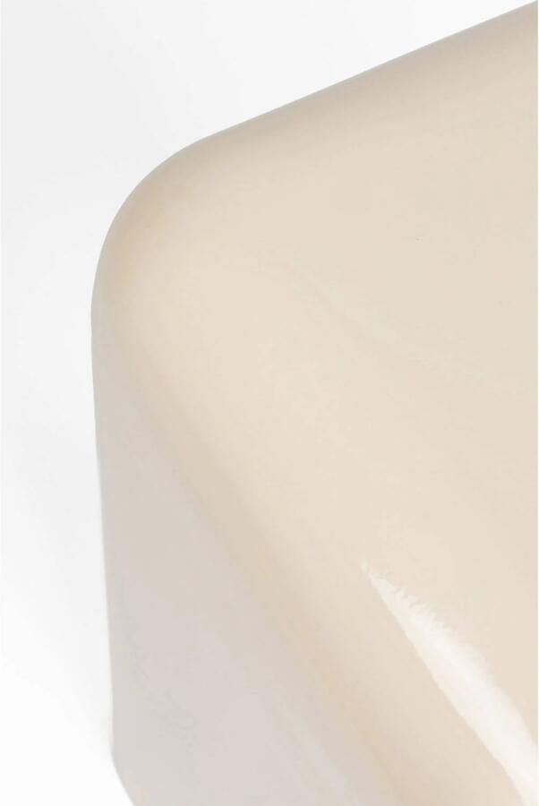 Zuiver Creek Bijzettafel Beige - Foto 3