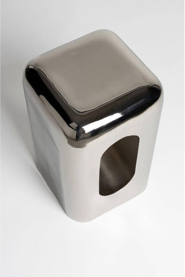 Housecraft living Zuiver Creek Bijzettafel Chroom Zilver - Foto 3