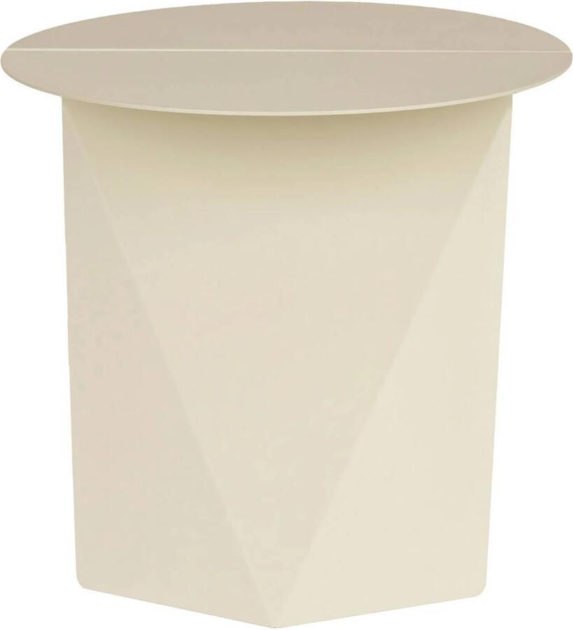 Zuiver x fonQ Foldy Bijzettafel Beige - Foto 4