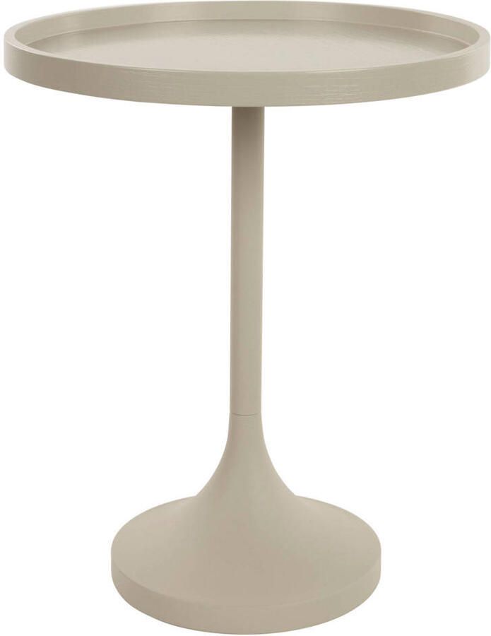 Zuiver Jason Bijzettafel Rond 46 cm Beige - Foto 3