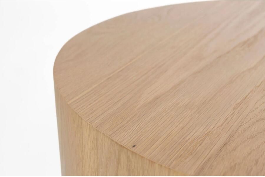 Zuiver Silo Bijzettafel Pilaar 60 cm Hout Naturel - Foto 2