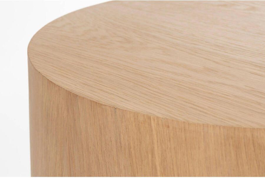 Zuiver Silo Bijzettafel Pilaar 45 cm Hout Naturel - Foto 3