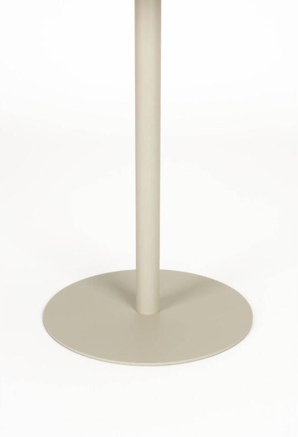Zuiver Snow Bijzettafel Rond 35 cm Metaal Beige - Foto 2