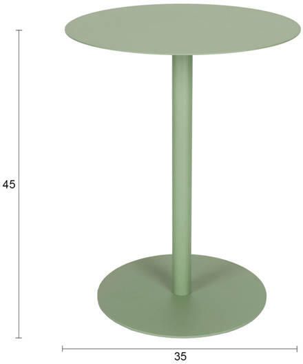 Zuiver Outdoor Bijzettafel Snow 35cm Desert Sage - Foto 2