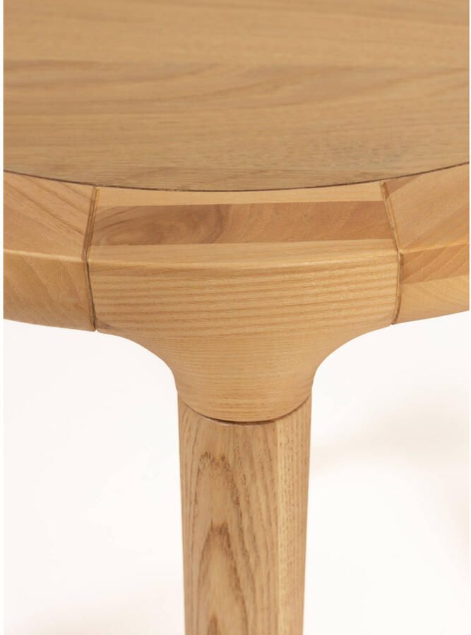 Zuiver Storm Bijzettafel Rond 45 cm Hout Naturel - Foto 2