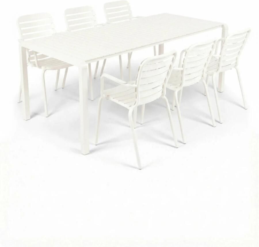Zuiver diningset Vondel Wit