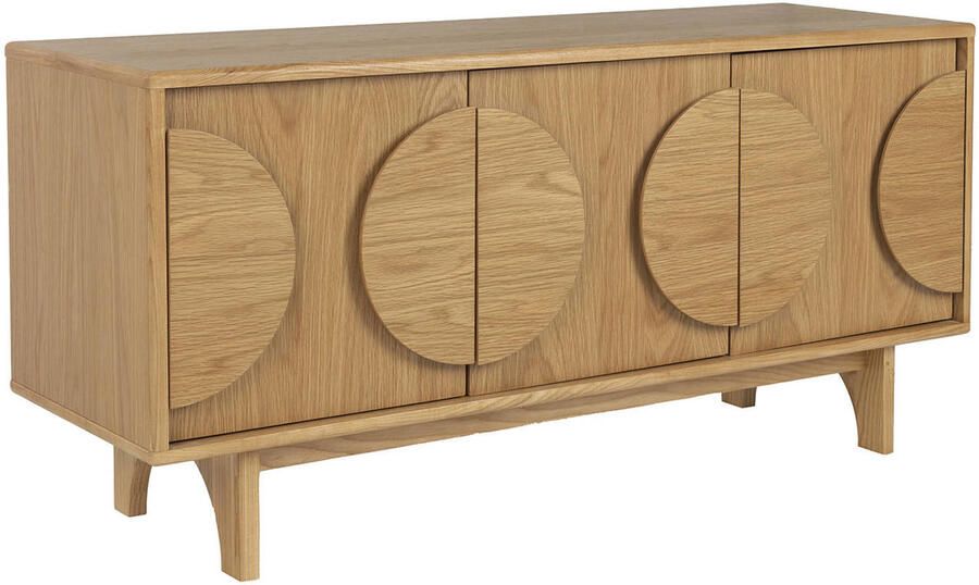 Zuiver Groove Dressoir 3 deuren Eikenhout Bruin - Foto 2