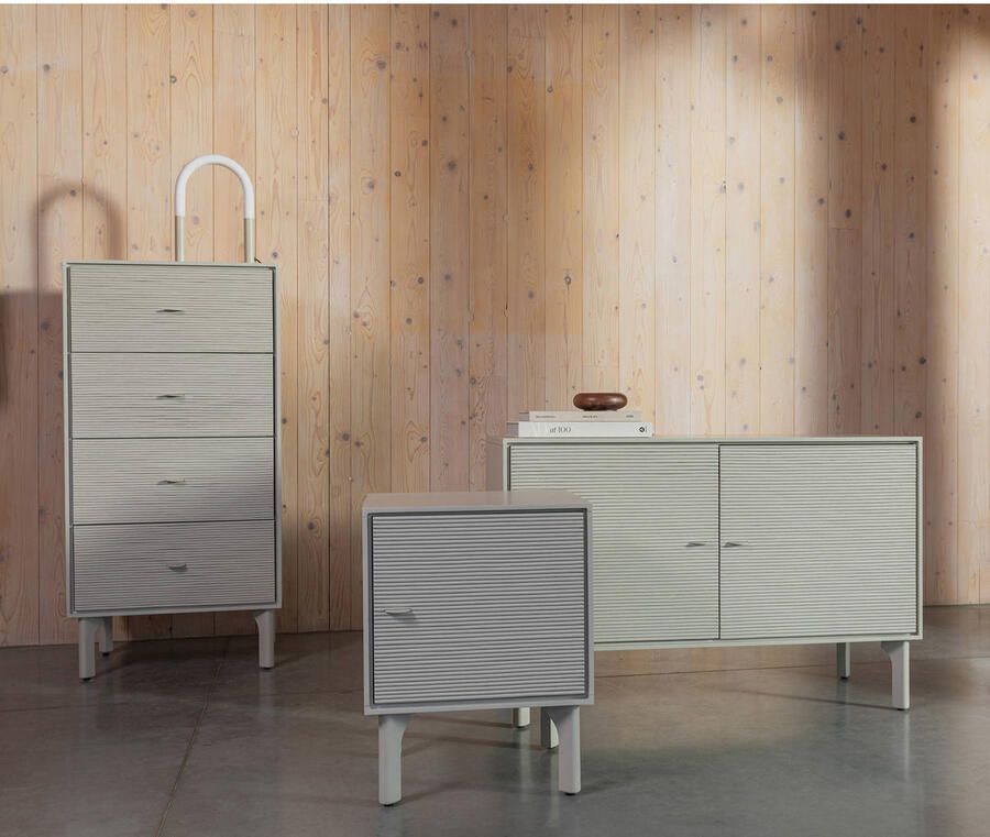 Zuiver Dressoir Morning Acaciahout en rotan 108cm Beige - Foto 2