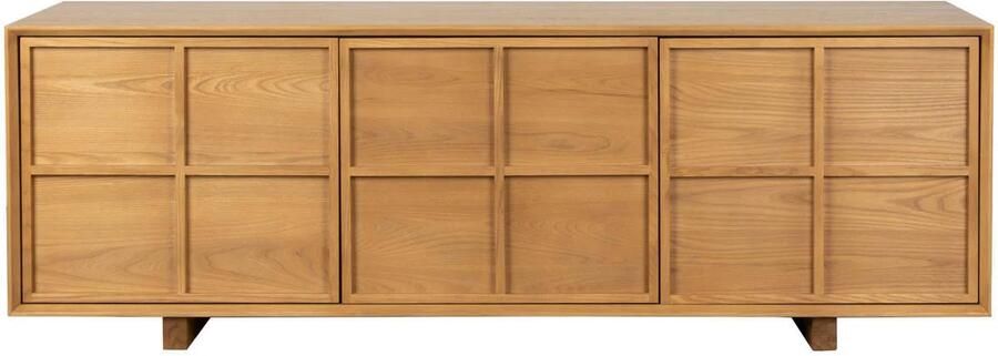 Zuiver Raster Dressoir Laag Naturel - Foto 2