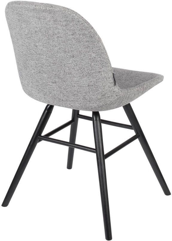 Zuiver Albert Kuip Soft Eetkamerstoelen Lichtgrijs Set van 2 - Foto 5