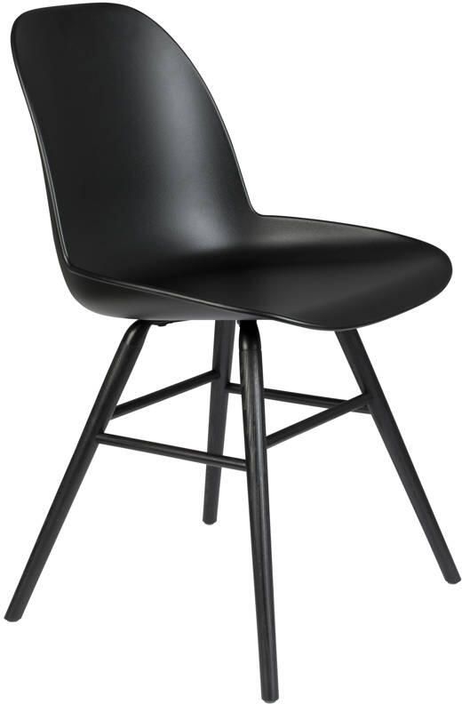Zuiver Albert Kuip Eetkamerstoelen Zwart Set van 2 - Foto 4