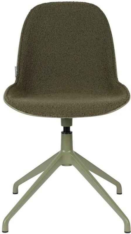 Zuiver Albert Kuip Swivel Eetkamerstoelen Groen Set van 2 - Foto 4