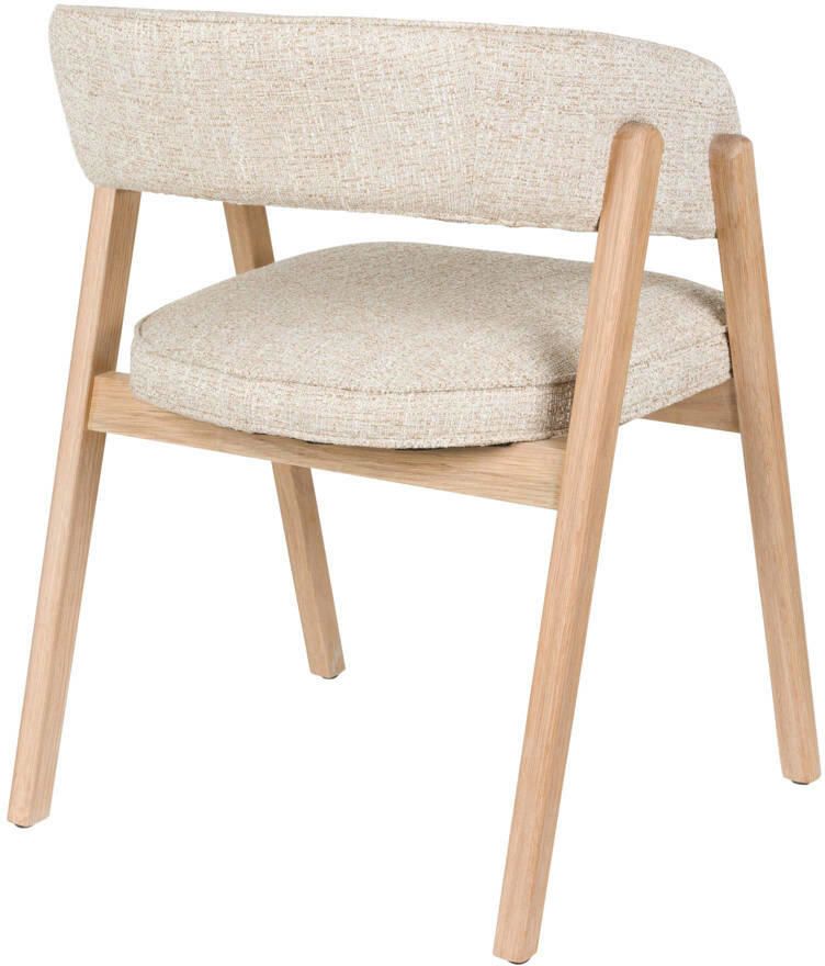 Zuiver Bright Eetkamerstoel Armleuning Beige - Foto 3