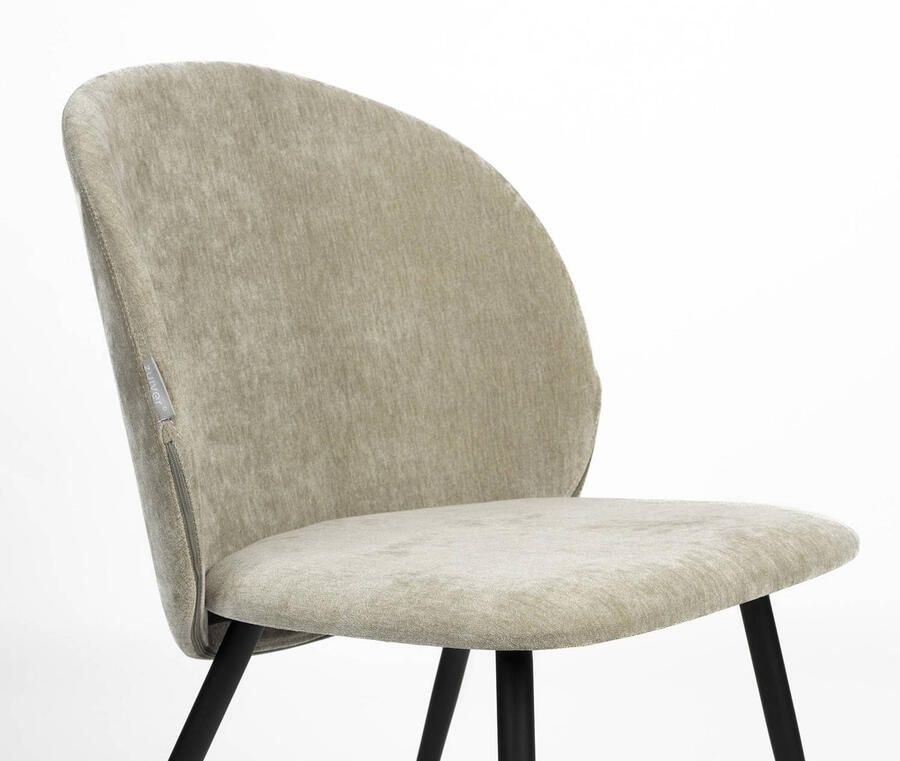 Zuiver Cozy Eetkamerstoelen Moss| Groen Set van 2 - Foto 3