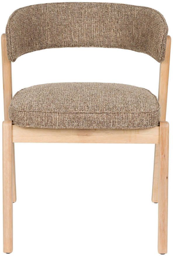 Zuiver Bright Eetkamerstoelen Bruin Set van 2 - Foto 3