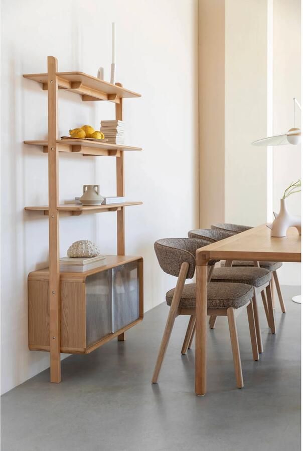Zuiver Bright Eetkamerstoelen Bruin Set van 2 - Foto 4