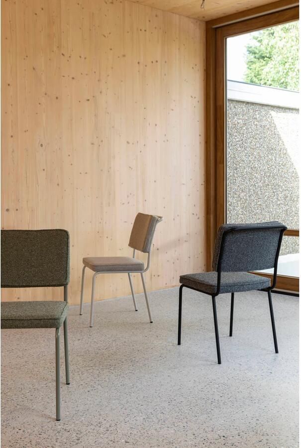 Zuiver Buddy Eetkamerstoelen Zwart Set van 2 - Foto 3