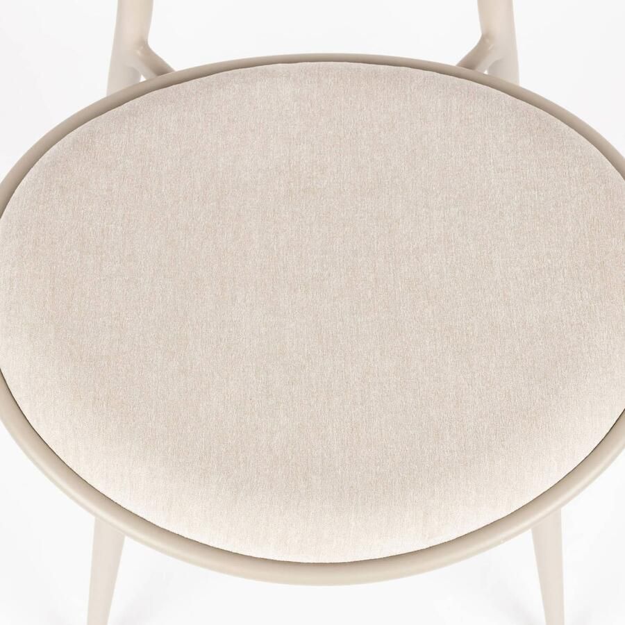Zuiver Lieve Eetkamerstoelen Beige Set van 2