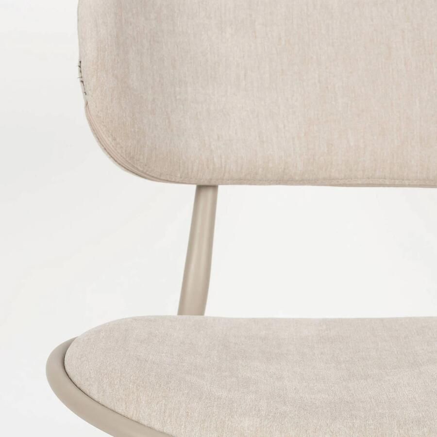 Zuiver Lieve Eetkamerstoelen Beige Set van 2 - Foto 2