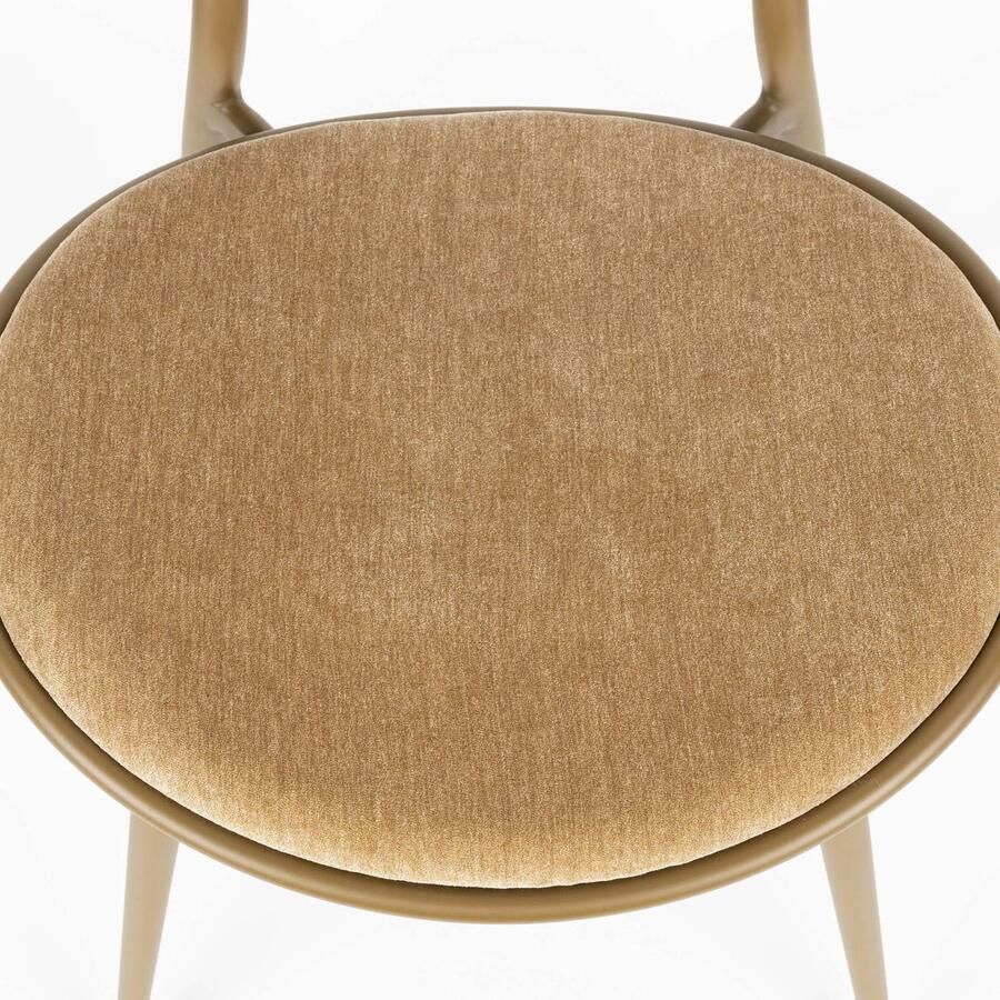 Zuiver Lieve Eetkamerstoelen Mosterdgeel Set van 2 - Foto 2