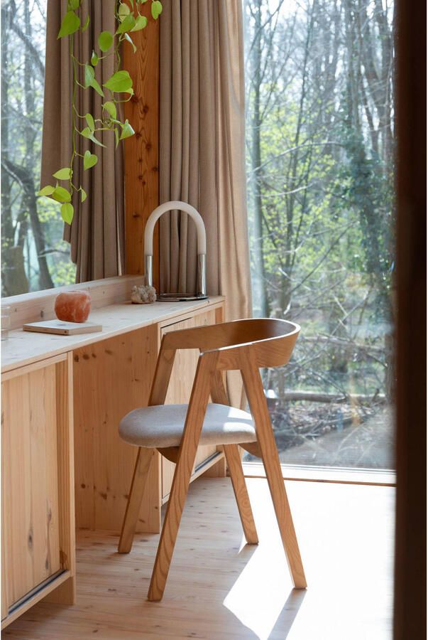 Zuiver Mads Eetkamerstoel Naturel Set van 2 - Foto 3