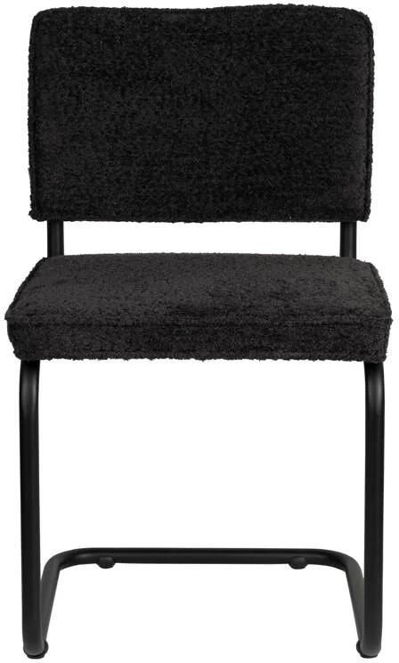 Zuiver Ridge Soft Eetkamerstoelen Zwart Set van 2 - Foto 3