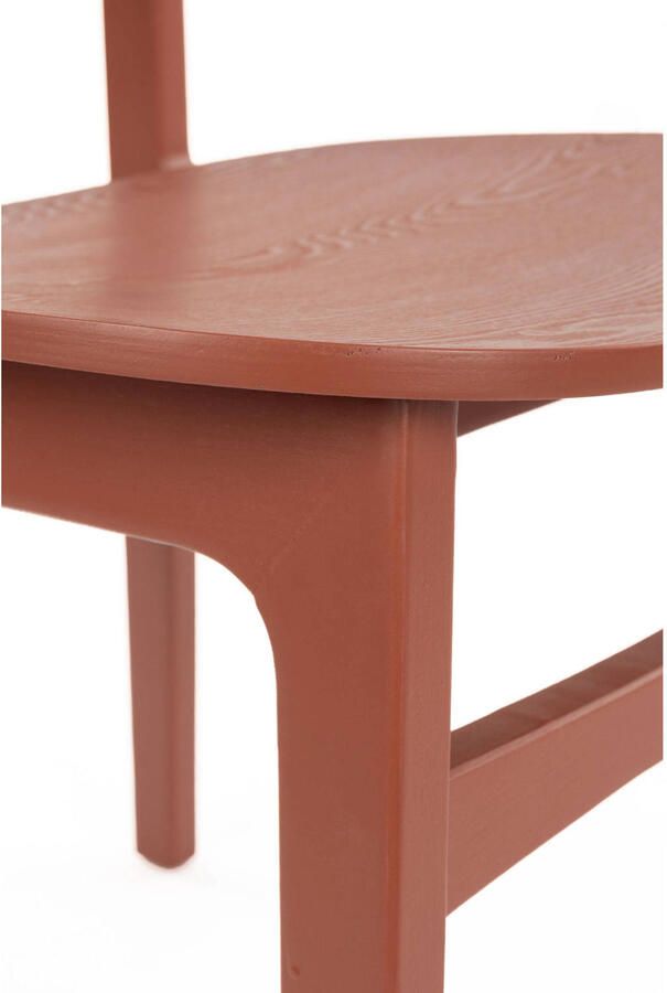 Zuiver Fleur Eetkamerstoelen Hout Rood Set van 2 - Foto 3