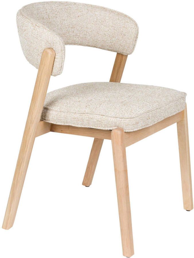 Zuiver Bright Eetkamerstoelen Beige Set van 2 - Foto 4