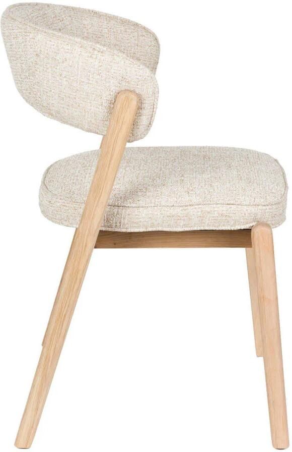 Zuiver Bright Eetkamerstoelen Beige Set van 2 - Foto 3