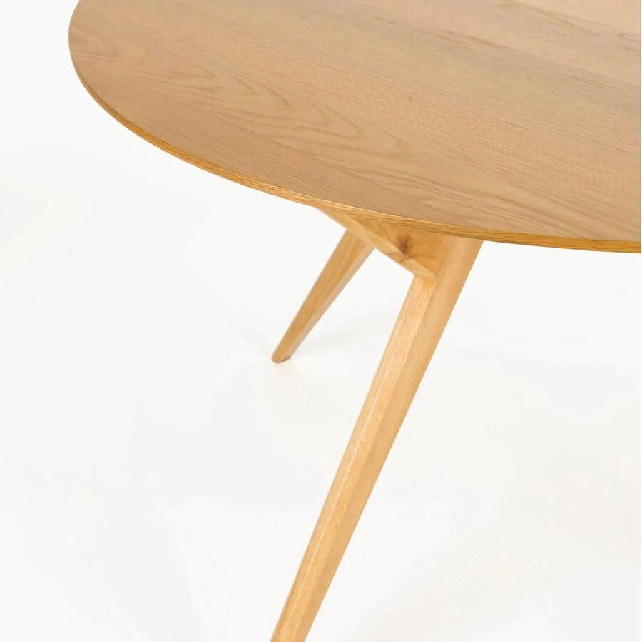Zuiver IJver Eettafel Rond 120 cm Hout Naturel - Foto 4