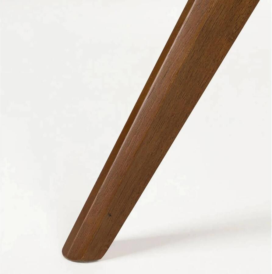 Zuiver IJver Eettafel Rond 120 cm Hout Walnoot Bruin - Foto 4