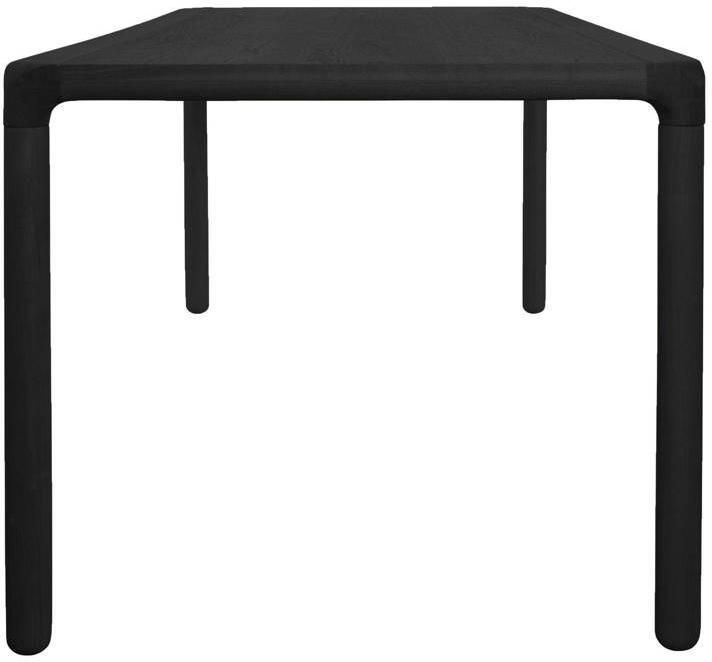 Zuiver Storm Eettafel 160x90 cm Hout Zwart - Foto 2