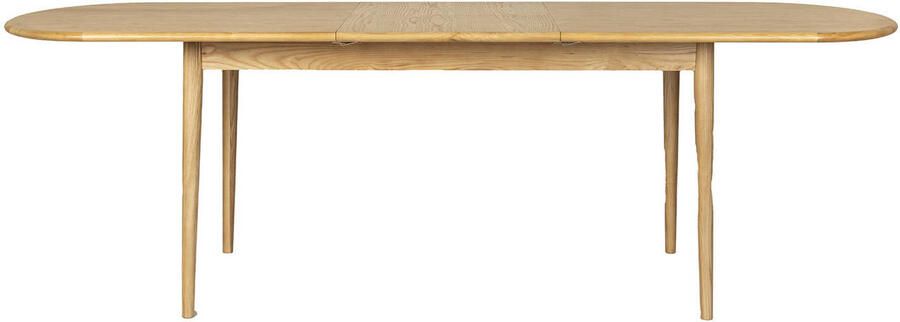 Zuiver Uitschuifbare Ovale Eettafel Twist Eiken 185-240 x 90cm Naturel - Foto 3