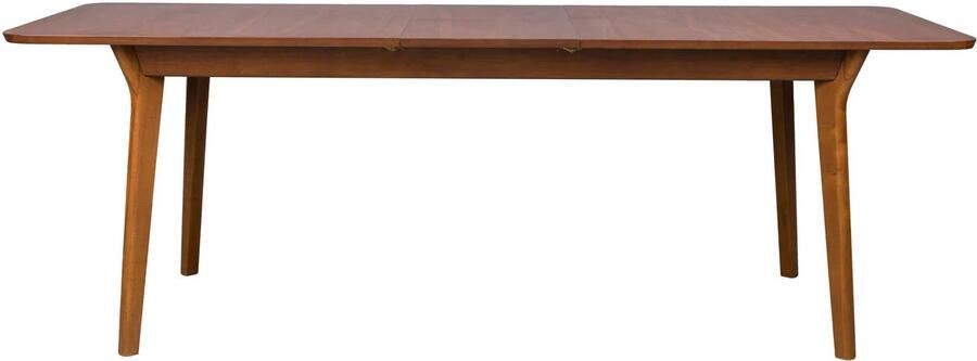 Zuiver Ellen Uitschuifbare Eettafel 180 220x90 cm Walnoot Bruin - Foto 3