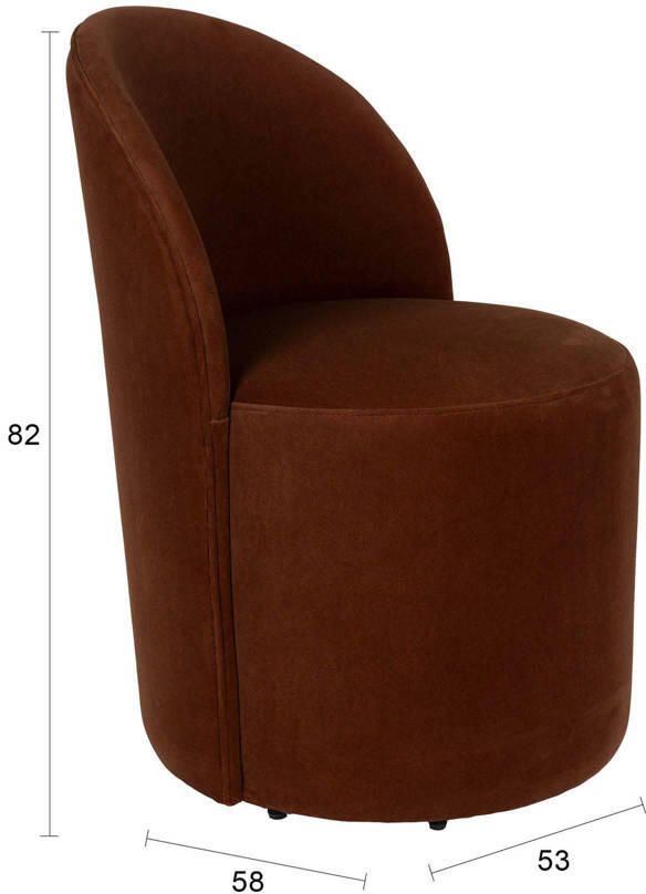 Zuiver fauteuil Plush bruin - Foto 3