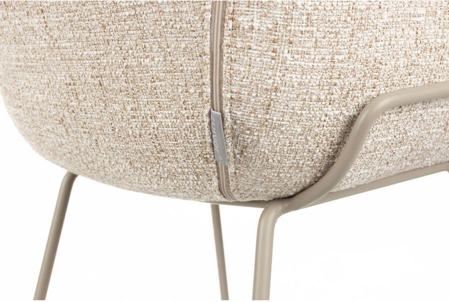 Zuiver Feston Barkrukken 65 cm Beige Set van 2 - Foto 2