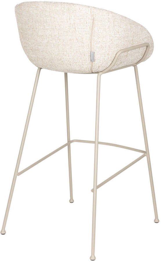 Zuiver Feston Barkrukken 75 cm Beige Set van 2 - Foto 2