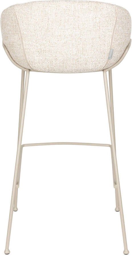 Zuiver Feston Barkrukken 75 cm Beige Set van 2 - Foto 3