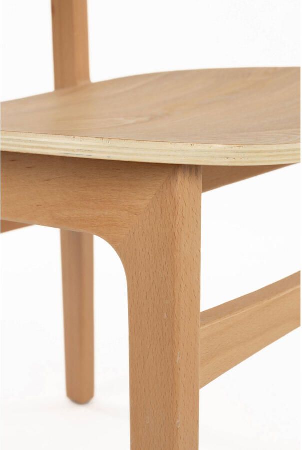 Zuiver Fleur Eetkamerstoelen Hout Naturel Set van 2 - Foto 3