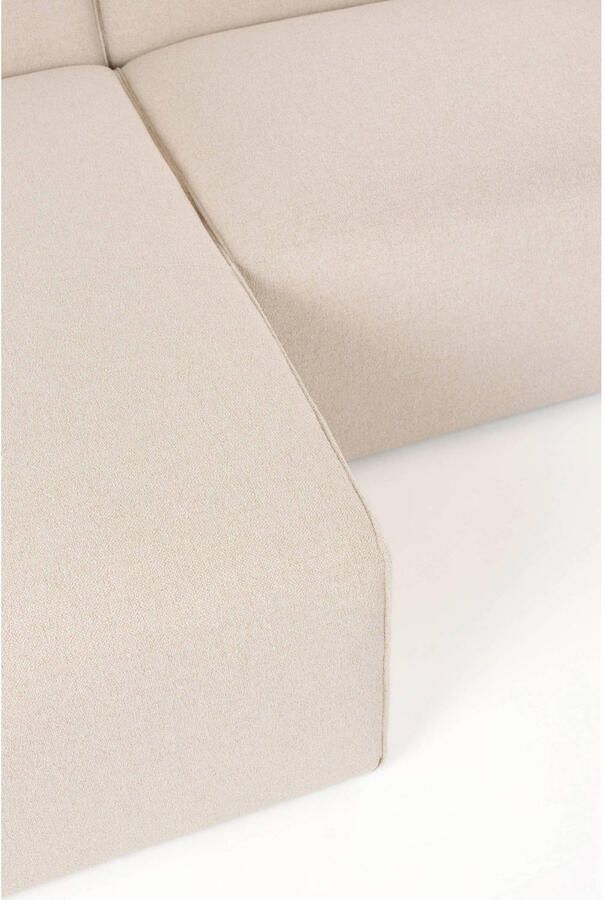 Zuiver Sofa Milka 4 5-zitsbank Chaise longue Links Zand Crème