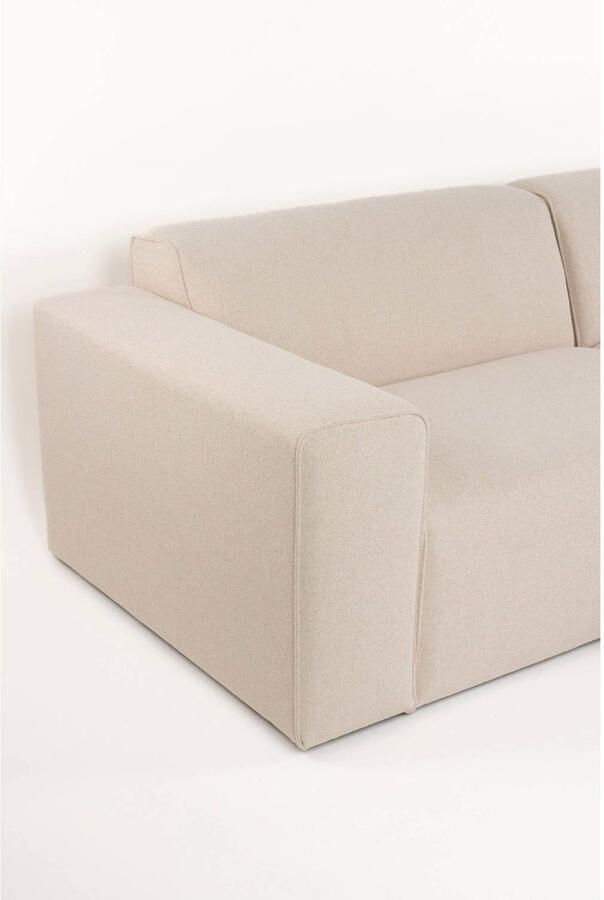 Zuiver Sofa Milka 4 5-zitsbank Chaise longue Rechts Zand Crème - Foto 2