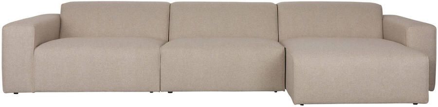 Zuiver Sofa Milka 4 5-zitsbank Chaise longue Rechts Cappuccino Beige - Foto 3