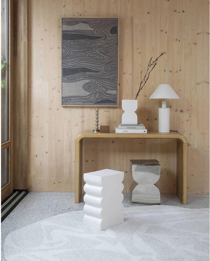 Zuiver Krukje Bijzettafel Cones 30 x 21cm Lila