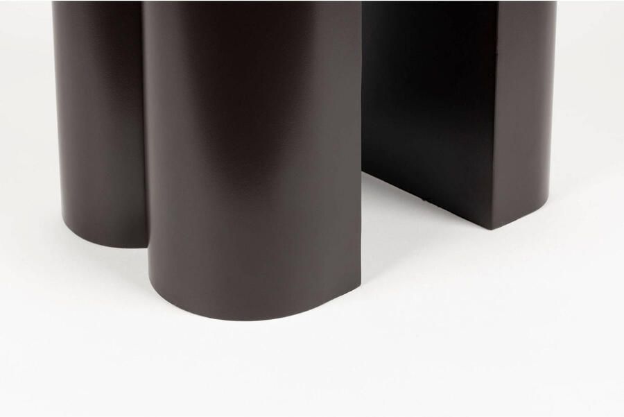 Zuiver Krukje Bijzettafel Shape 40 x 40cm Donkerbruin - Foto 3