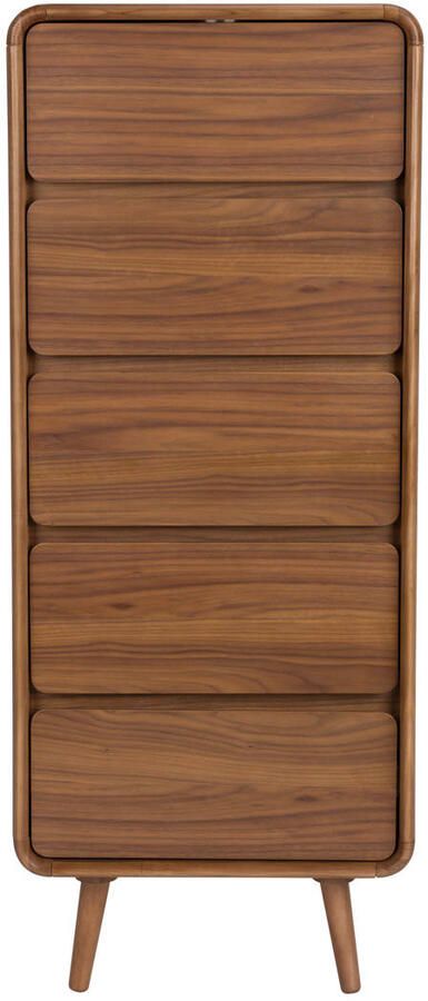 Zuiver Ladekast Rise Walnoot Met 5 laden Bruin - Foto 3