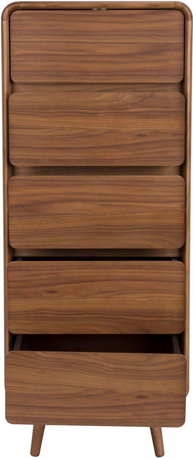 Zuiver Ladekast Rise Walnoot Met 5 laden Bruin - Foto 2