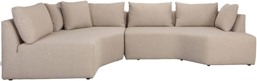 Zuiver Prosper Hoekbank Links Cappuccino| Beige - Foto 4