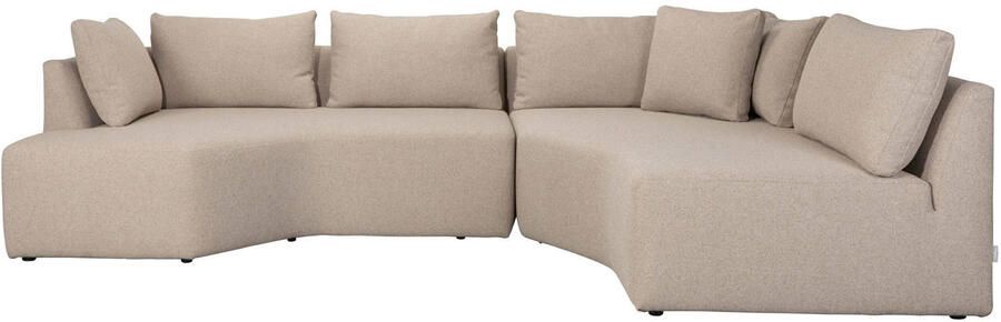 Zuiver Prosper Hoekbank Rechts Cappuccino| Beige - Foto 4